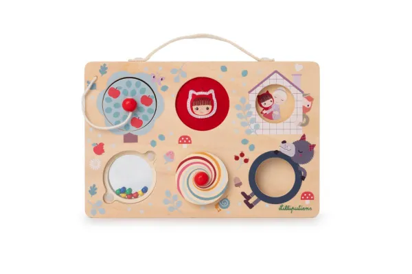 Lilliputiens - Activity Board - dobrodružstvo Červenej Čiapočky a vlka Ľudovíta