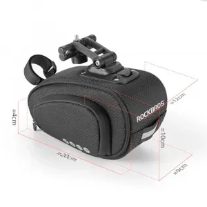 Rockbros C40 cyklistická taška pod sedadlo, čierna