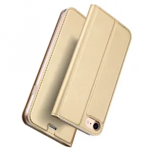 Dux Ducis Skin Pro knižkové kožené puzdro na Motorola Moto G10/G20/G30/G10 Power, zlaté