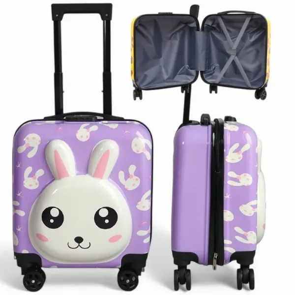 Livefy detský kufor Children Travel 45x35cm, rabbit