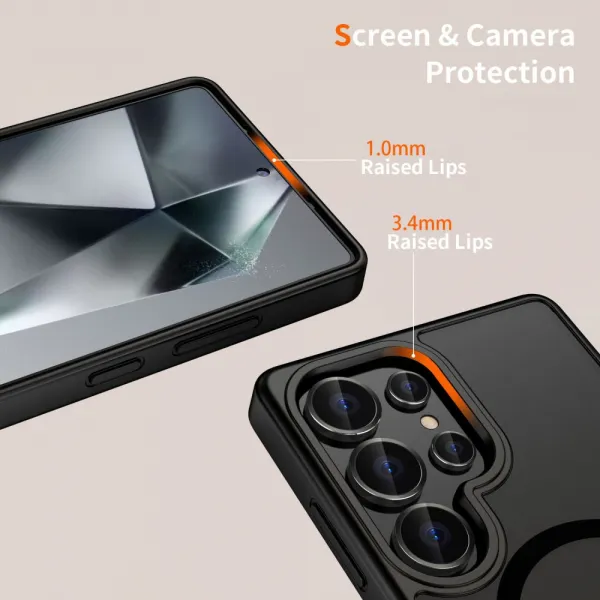 Tech-Protect Magmat MagSafe kryt na Samsung Galaxy S25 Ultra, čierny