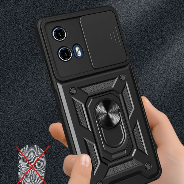 Tech-Protect Camshield kryt na Motorola Moto G24 / G24 Power / G04, čierny