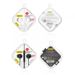 Dudao X11Pro slúchadlá do uší 3,5mm mini jack, čierne (X11Pro black)