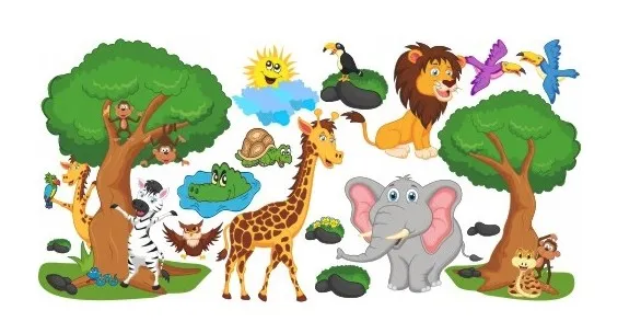 Krásnafarebnádetskánálepkanastenumadagaskar100x200cm 100 x 200 cm 46028_98564