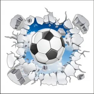 Originálnanálepkaprechlapcafutbalistu100x100cm 100 x 100 cm 46033_98573 modrá
