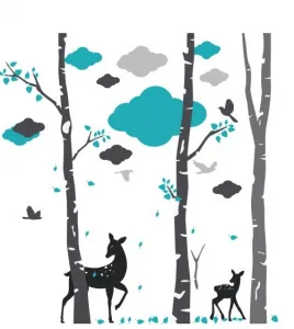 Detskámodránálepkanastenusrnky115x240cm