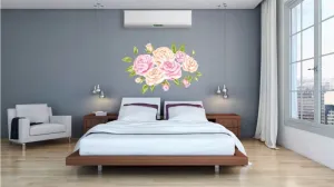 Originálnanálepkanastenusmotívomruží100x200cm 100 x 200 cm 46063_98637 ružová