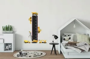 Úžasnánálepkanastenuprechlapcovpravítkosautami40x120cm 46140