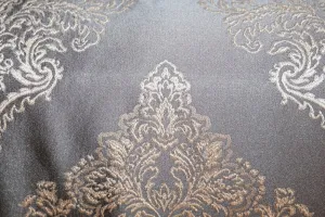 Domtextilu Luxusný prehoz na posteľ s barokovým designom v zlato sivej farbe Šírka: 220 cm | Dĺžka: 240 cm Šírka: 220 cm | Dĺžka: 240 cm 29117_93356