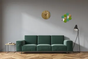 Dubovénástennéhodinysmachom30cm46914