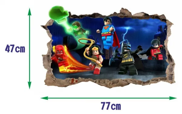 NálepkanastenulegoBatman47x77cm45426modrá