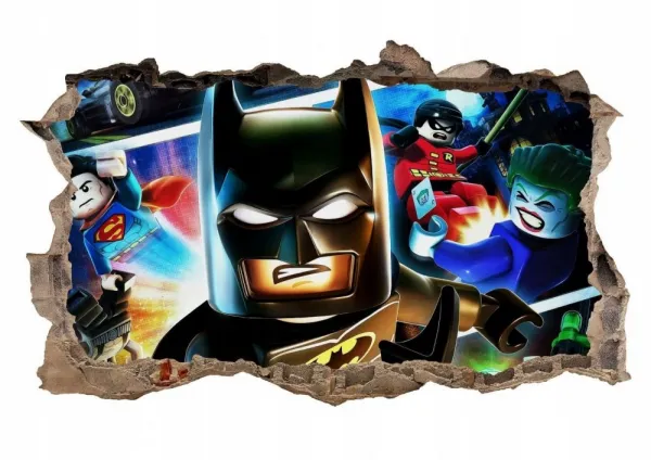 NálepkanastenuBatman47x77cm45427hnedá