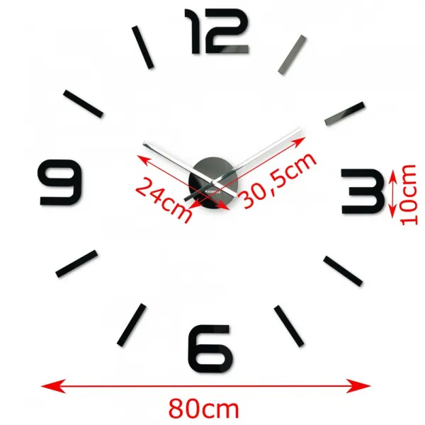 Dizajnovénalepovaciehodiny80cmoranžová46843_103607