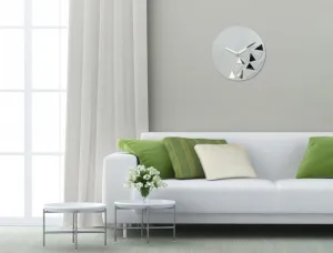 Elegantnéakrylovéhodiny30cmvbielejfarbe46769
