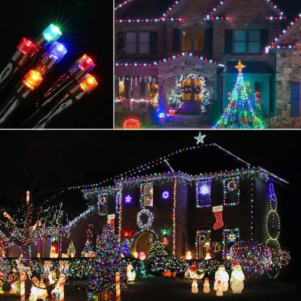 VianočnéLEDosvetlenienastromček-multicolor500LED/38m