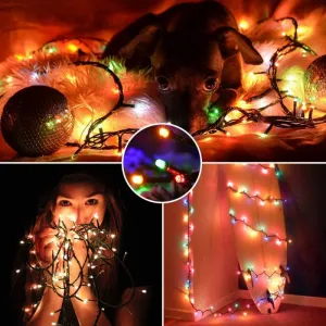 VianočnéLEDosvetlenienastromček-multicolor500LED/38m