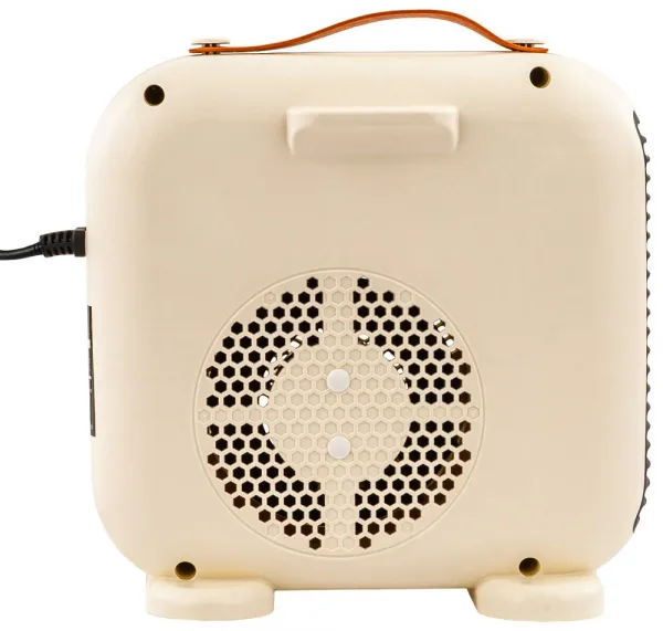 Termoventilátor – prenosný ohrievač 2000 W v retro dizajne