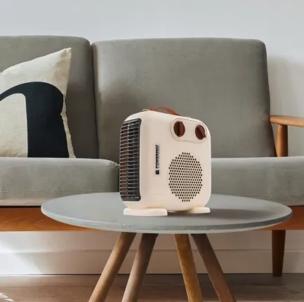 Termoventilátor – prenosný ohrievač 2000 W v retro dizajne