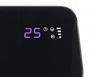 Vzduchová clona 2000 W – keramický ohrievač s termostatom
