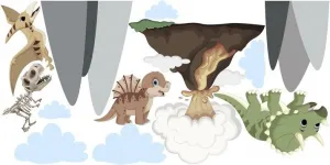 Nálepkanastenupredetifantastickýsvetdinosaurov100x200cm100x200cm