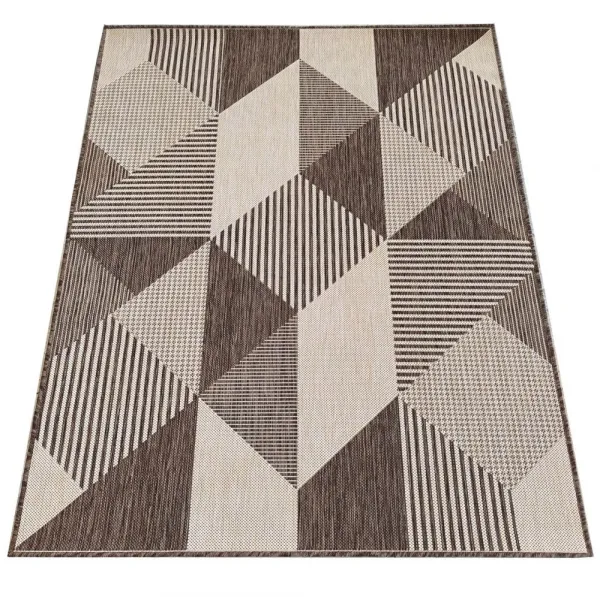 ŠtýlovýkoberecsgeometrickýmivzormivhnedejfarbeŠírka:200cm|Dĺžka:290cm67472_126407