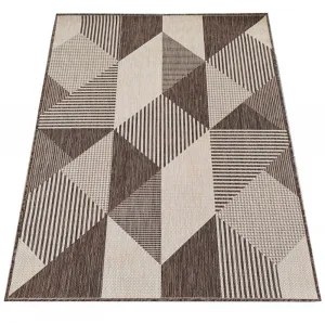 ŠtýlovýkoberecsgeometrickýmivzormivhnedejfarbeŠírka:200cm|Dĺžka:290cm67472_126407