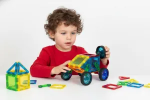 MULTISTORE Magnetická stavebnice 48 ks MULTI vícebarevná