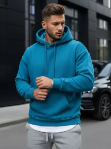 Pánska mikina DStreet Light Blue