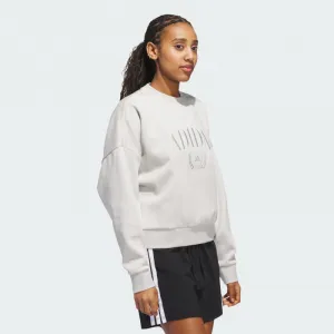 Dámska zateplená mikina ADIDAS W COZY SWT WONALU