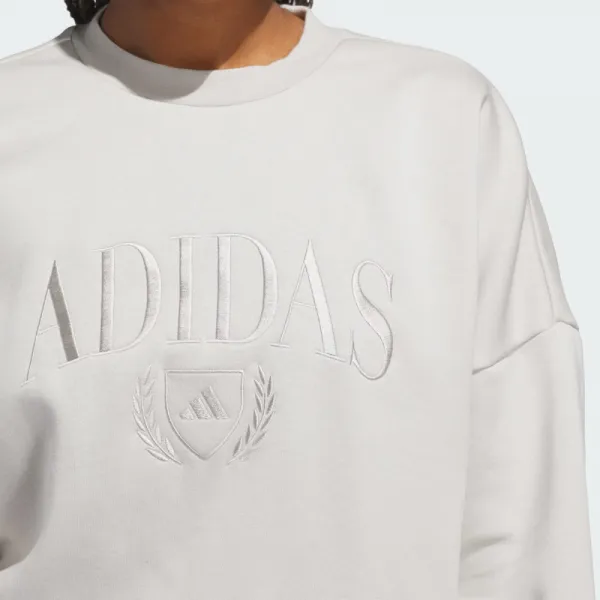 Dámska zateplená mikina ADIDAS W COZY SWT WONALU
