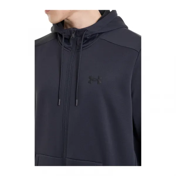 Pánska zateplená tréningová mikina s kapucňou UNDER ARMOUR UA Armour Fleece FZ Hoodie