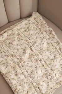 Kesi dámsky zimný šál KN25 béžový