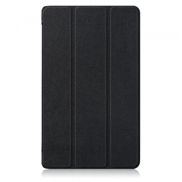 LEATHER Zaklápací kryt pre Huawei MediaPad M5 8.4 čierny