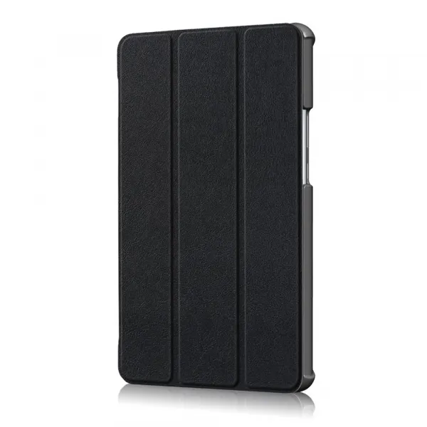 LEATHER Zaklápací kryt pre Huawei MediaPad M5 8.4 čierny