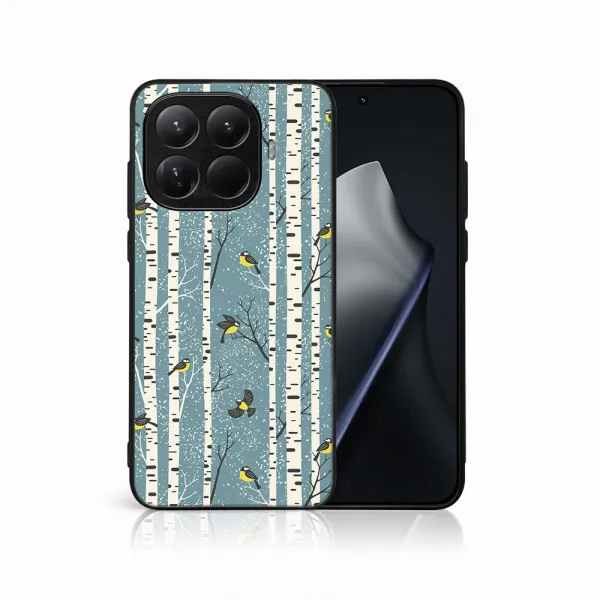 MY ART Kryt s vianočným dizajnom Xiaomi 15T Pro BIRCH (072)