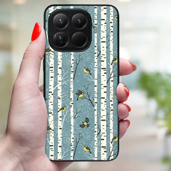 MY ART Kryt s vianočným dizajnom Xiaomi 15T Pro BIRCH (072)
