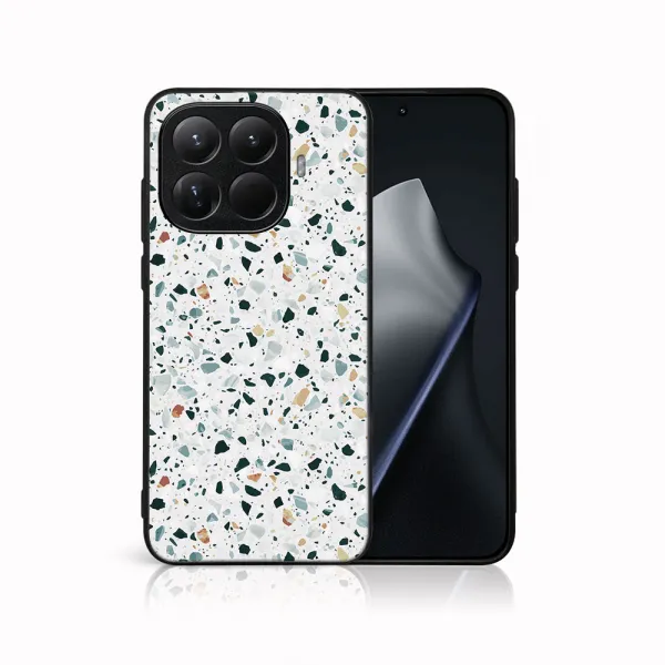 MY ART Ochranný kryt pre Xiaomi 15T Pro GREY TERRAZZO (163)