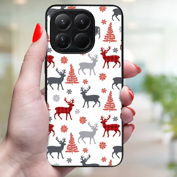 MY ART Kryt s vianočným dizajnom Xiaomi 15T Pro DEER (068)