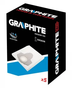 Sáčkyprepriemyselnývysavač5ksvbaleníGRAPHITE