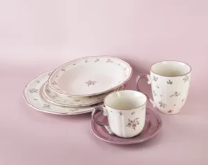 Affekdesign Porcelánový tanier ROSALIE 26,8 cm krémový