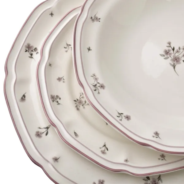 Affekdesign Porcelánový tanier ROSALIE 26,8 cm krémový