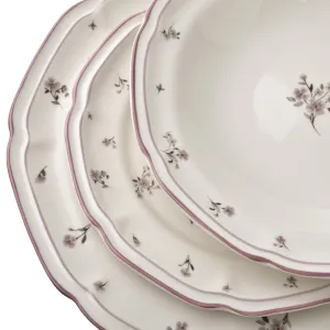 Affekdesign Porcelánový tanier ROSALIE 26,8 cm krémový