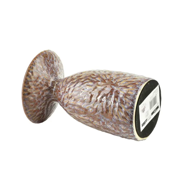 Mondex Keramický svietnik YARINE BEIGE 16,5 cm béžový