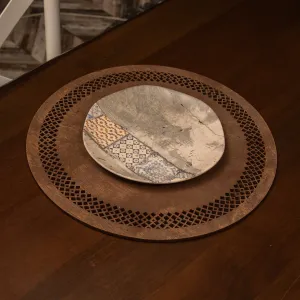 Hermia Sada 4 ks drevených prestieraní WOODY SEJLUK wenge