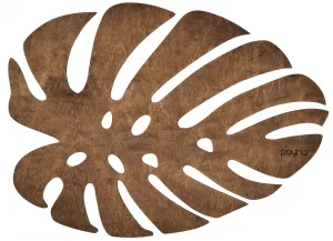 Hermia Sada 4 ks drevených prestieraní WOODY MONSTERA orech