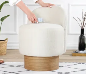 Hanah Home Taburet Barren krémový