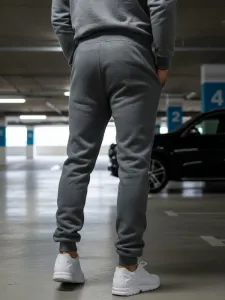 Trendy pánske tepláky antracitové
