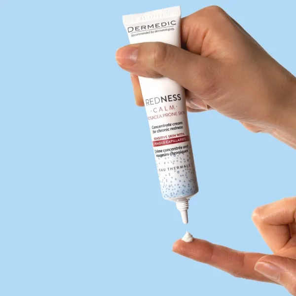 Dermedic Redness Calm krém proti začervenaniu pokožky a rozšíreným žilkám 40 ml