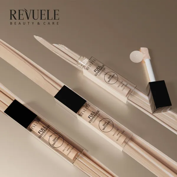 Revuele Full Coverage Concealer korektor s vysokým krytím odtieň Neutral Tone 5 ml