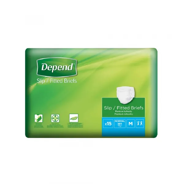 Depend Slip Normal M plienkové nohavičky 15 ks